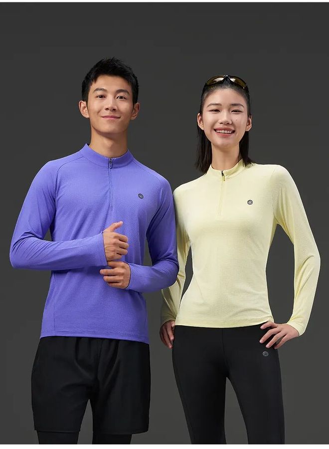 2——轻量速干+UPF40防晒运动时尚两不误！瓦力游戏试玩【跑步装备新宠】必迈魔方透湿长袖V(图3)