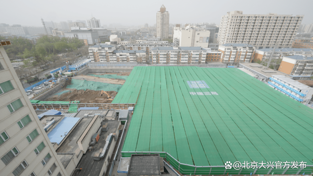万㎡！大兴工地上的它起了大作用瓦力游戏app【巨型天幕】11(图2)